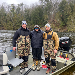 Fishing in Newaygo