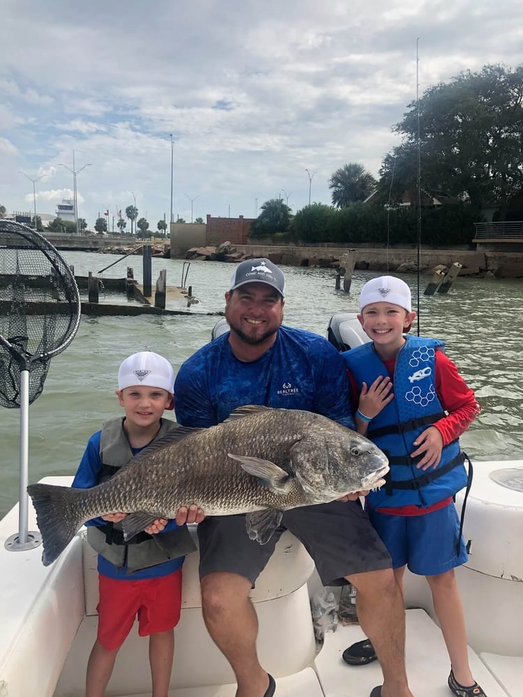 Shark And Bull Drum Trip In Galveston