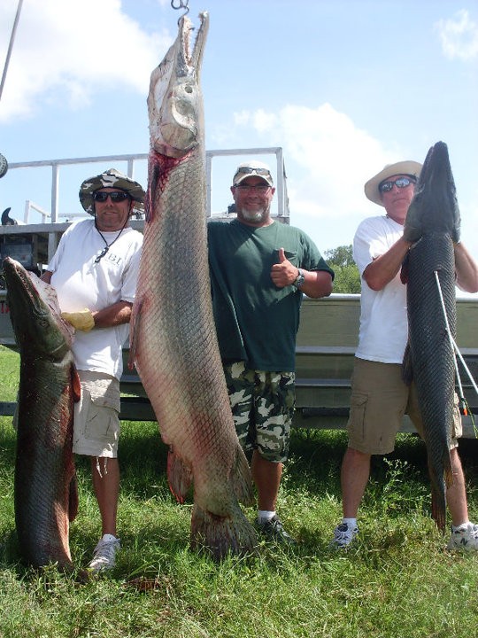 Monster Gar On Rod And Reel In Houston