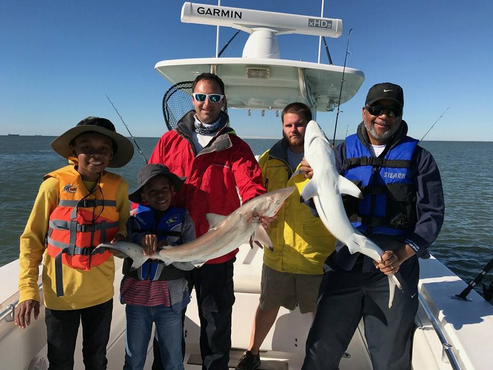 Shark And Bull Drum Trip In Galveston