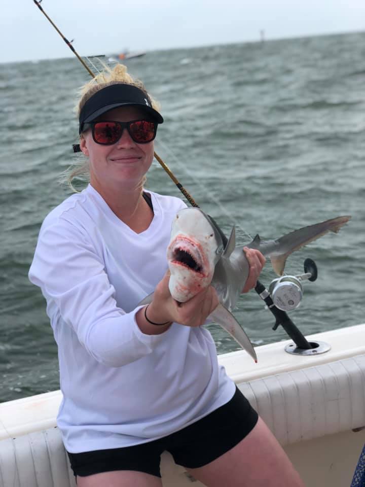 Shark And Bull Drum Trip In Galveston