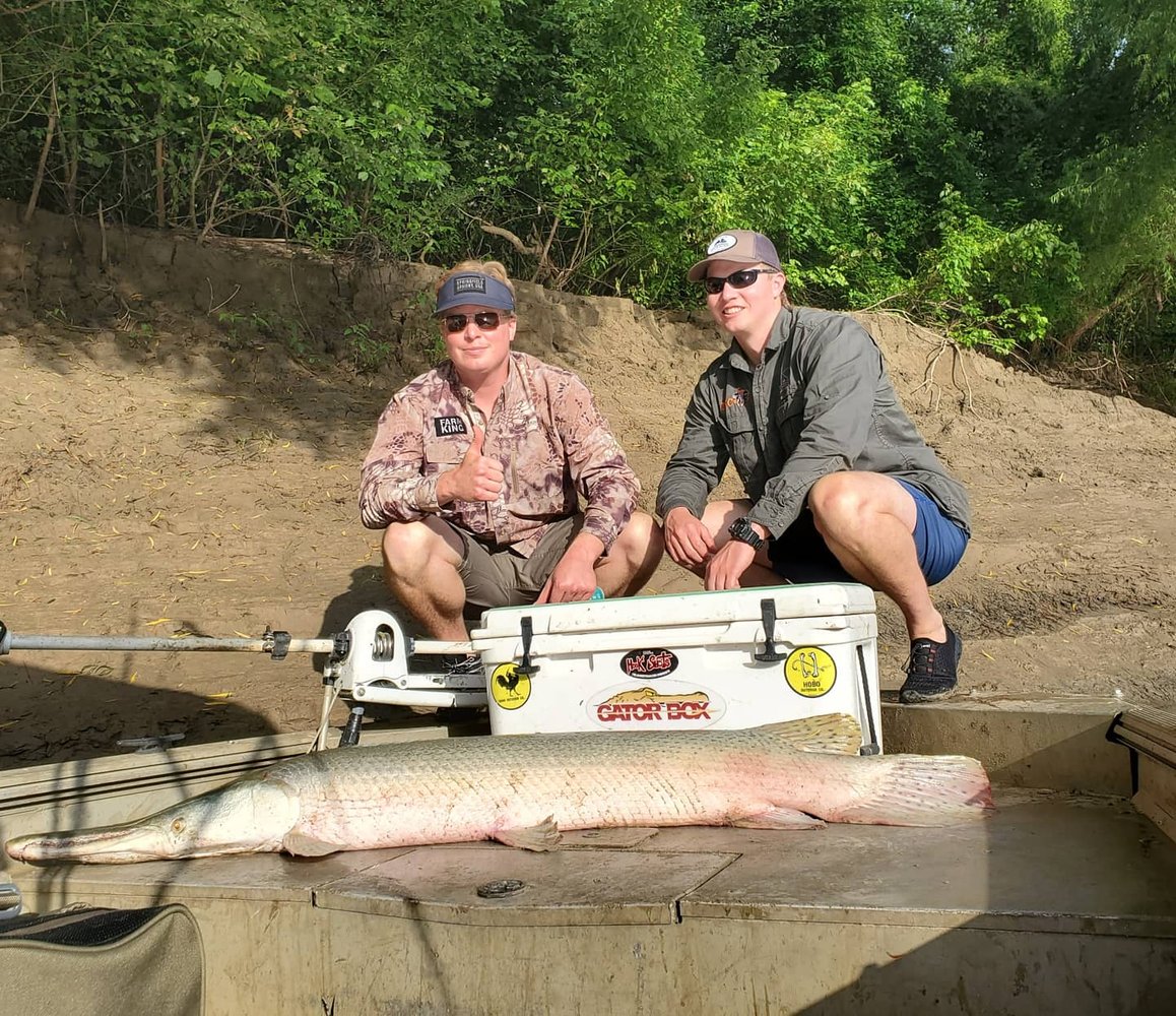 Gar Fishing Trip In Corsicana