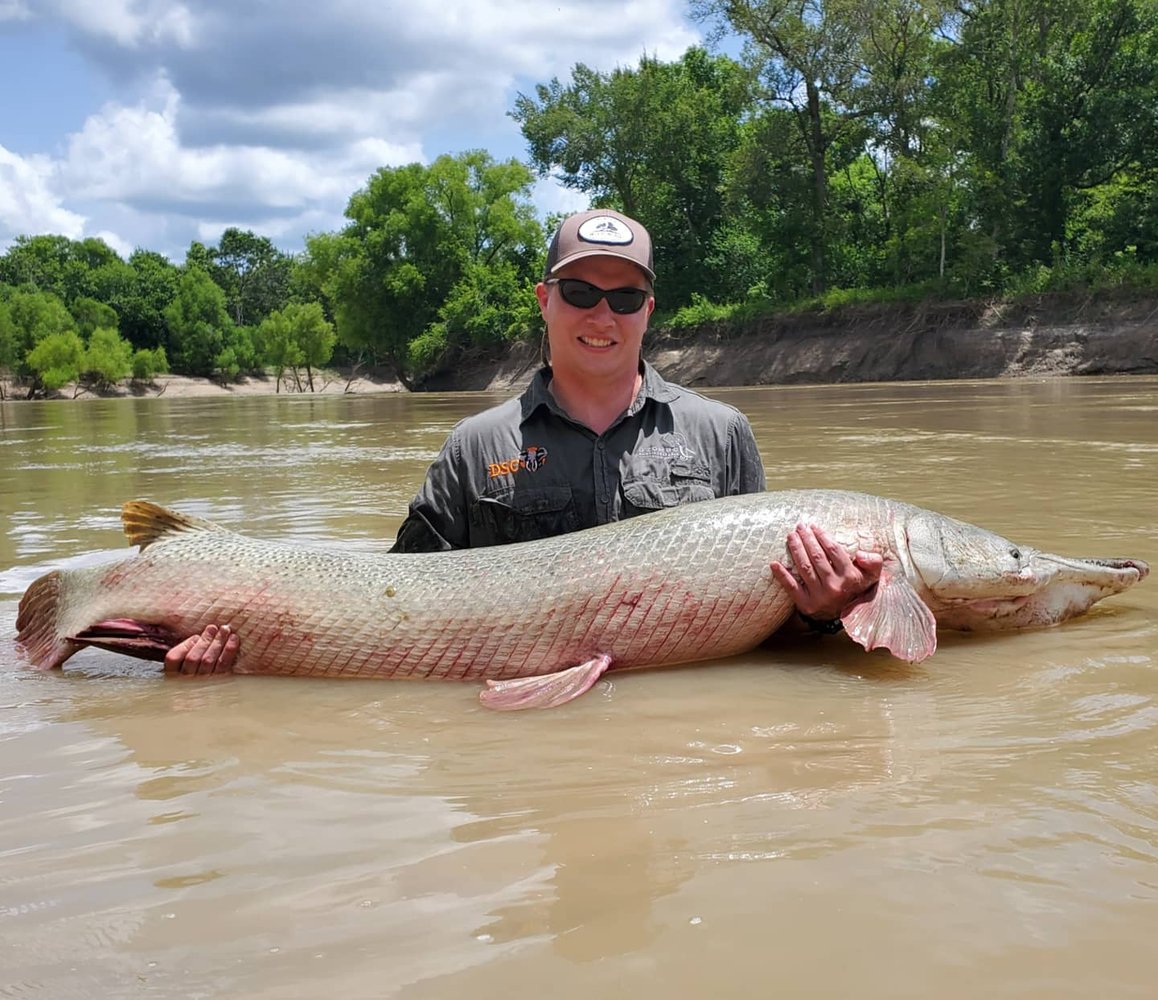 Gar Fishing Trip In Corsicana