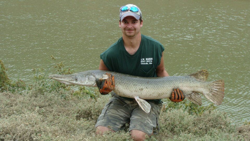 Gar Fishing Trip In Corsicana