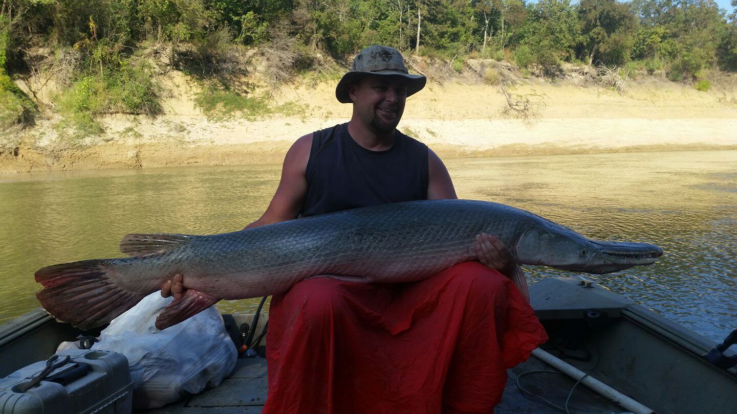 Gar Fishing Trip In Corsicana