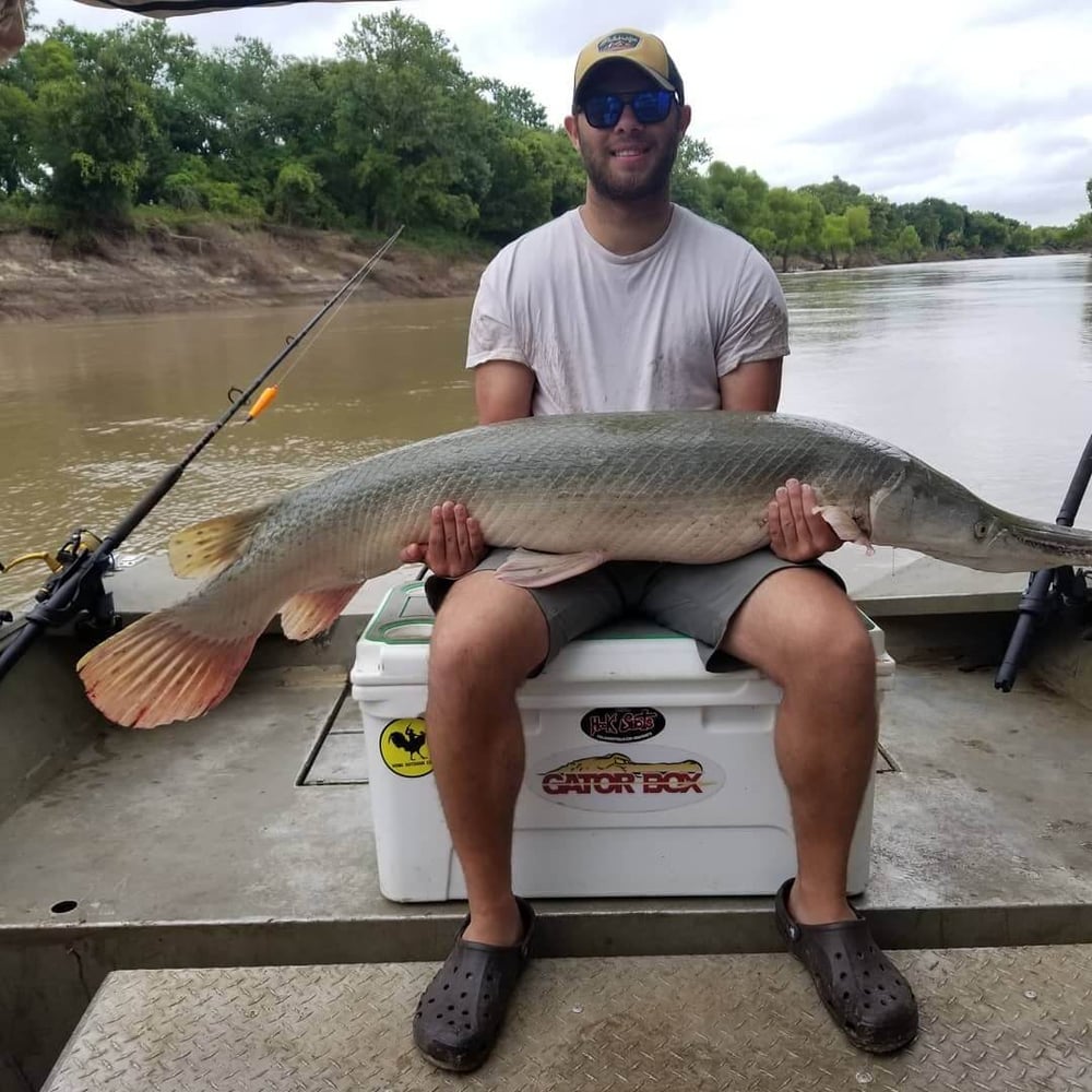 Gar Fishing Trip In Corsicana