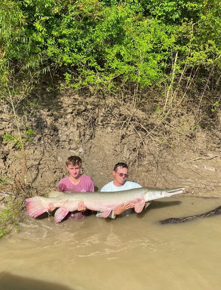 Gar Fishing Trip In Corsicana