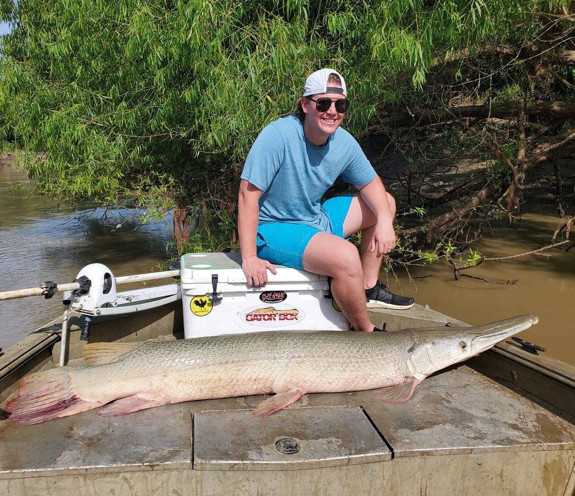 Gar Fishing Trip In Corsicana