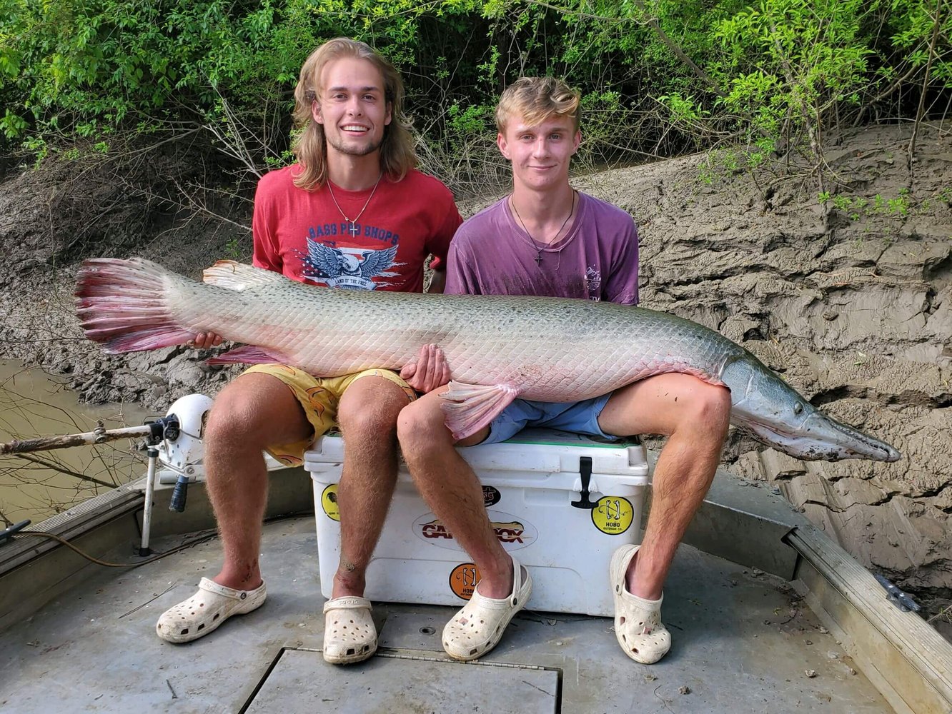 Gar Fishing Trip In Corsicana