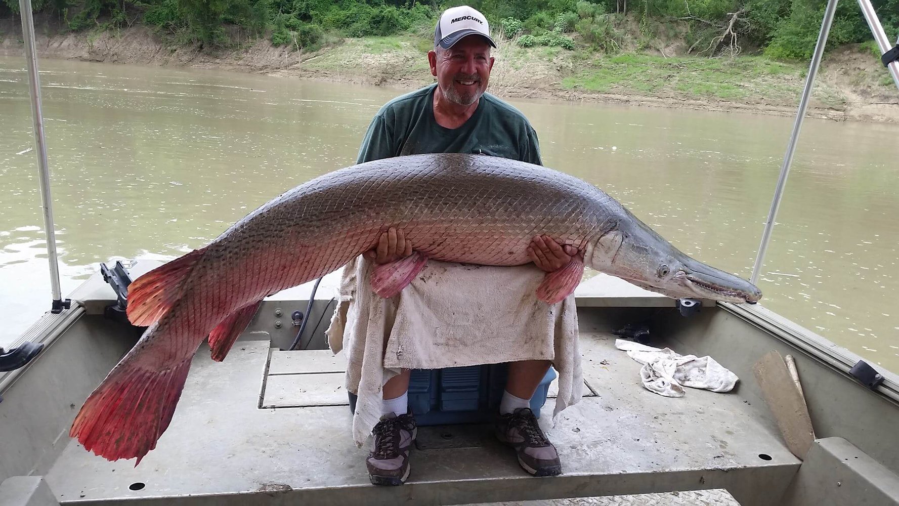 Gar Fishing Trip In Corsicana