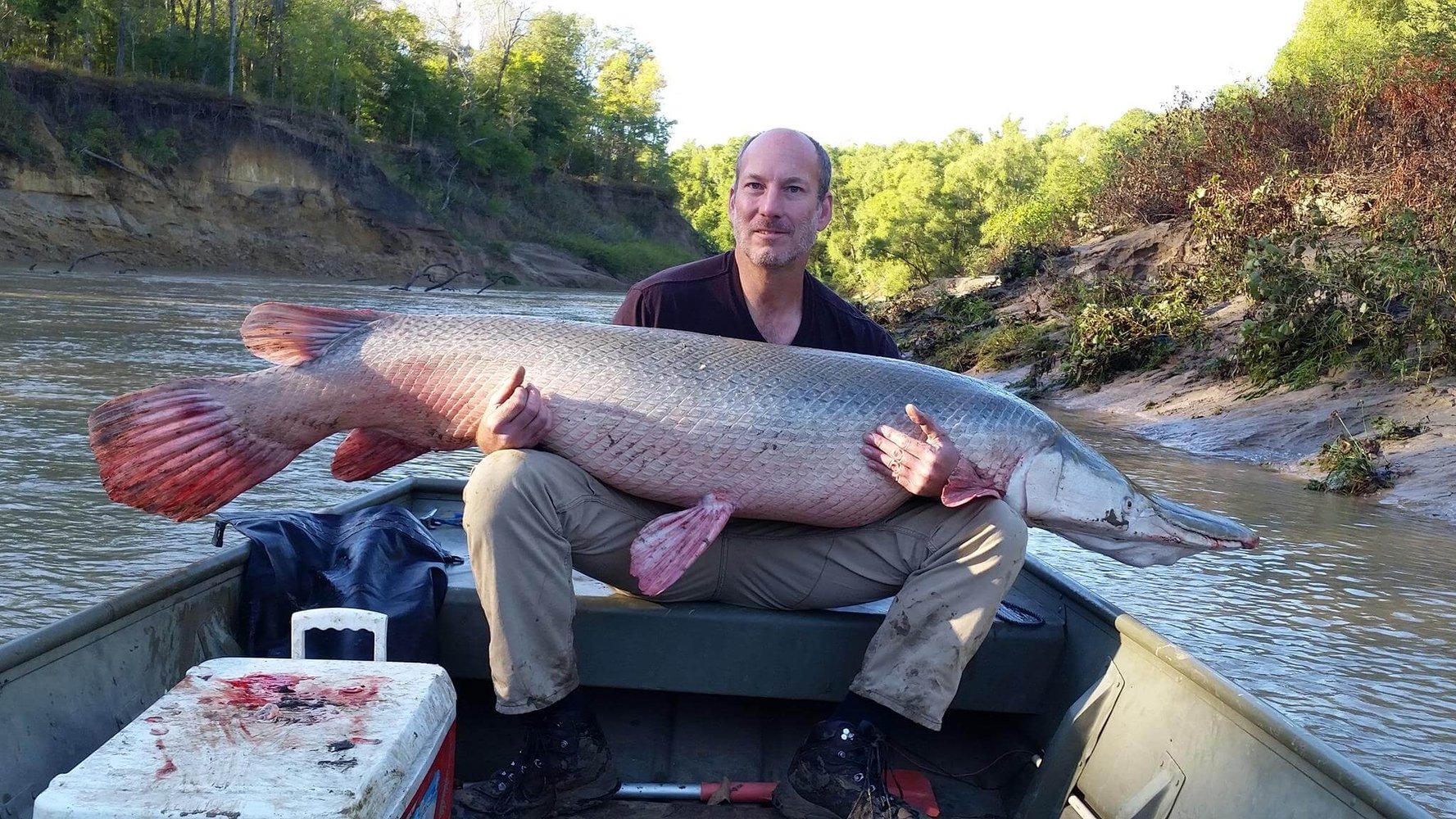 Gar Fishing Trip In Corsicana