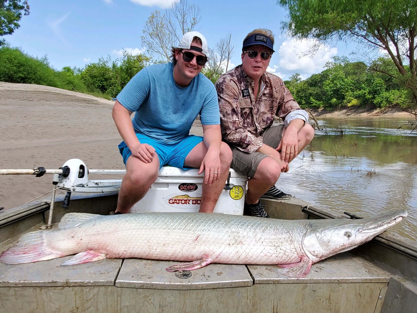 Gar Fishing Trip In Corsicana