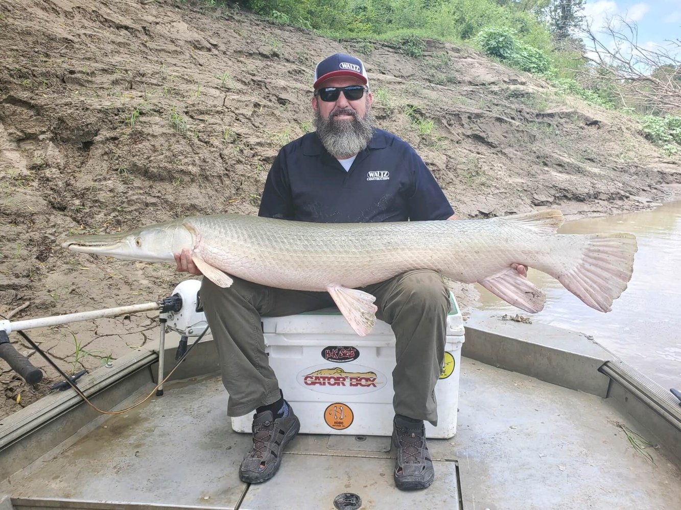 Gar Fishing Trip In Corsicana