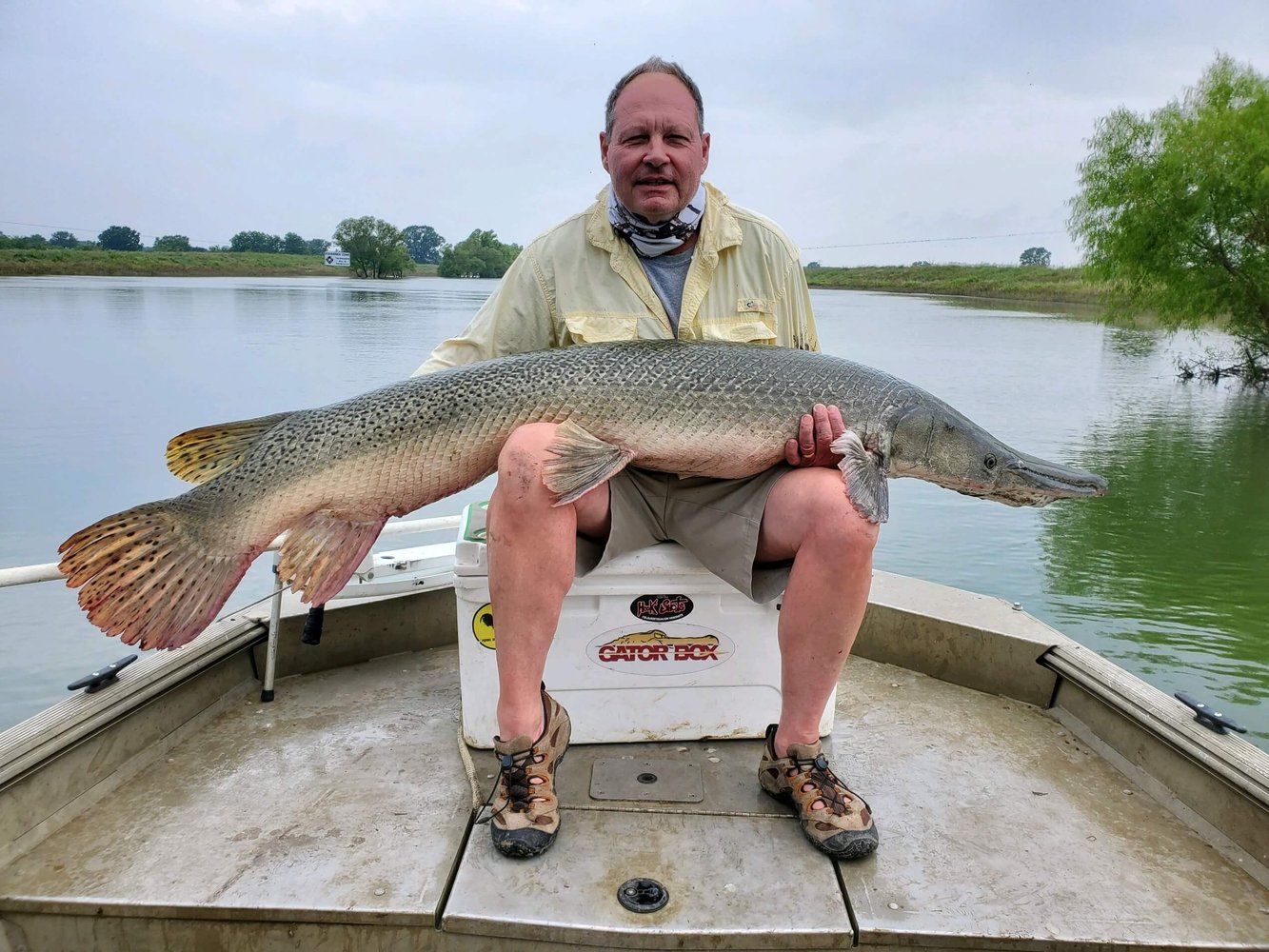 Gar Fishing Trip In Corsicana