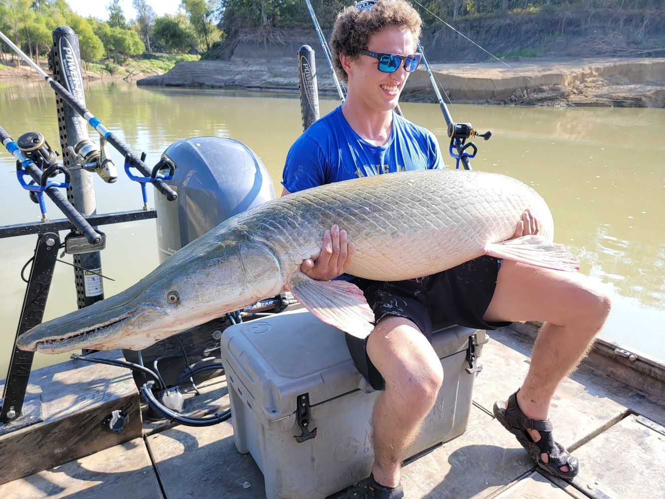 Giant Alligator Gar Adventure In Corsicana