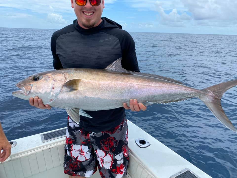 Giant Amberjack Trip In Galveston