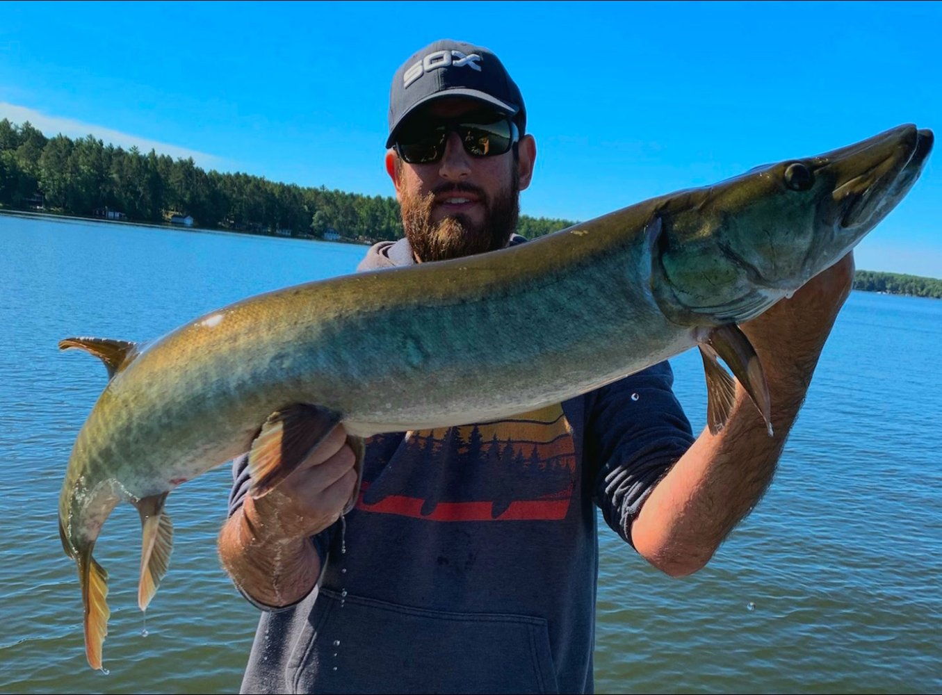 Wallhanger Musky Guide Trips In Eagle River