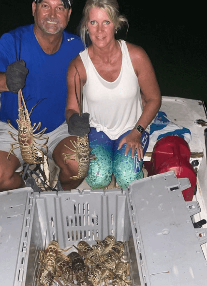 Lobstering In Islamorada