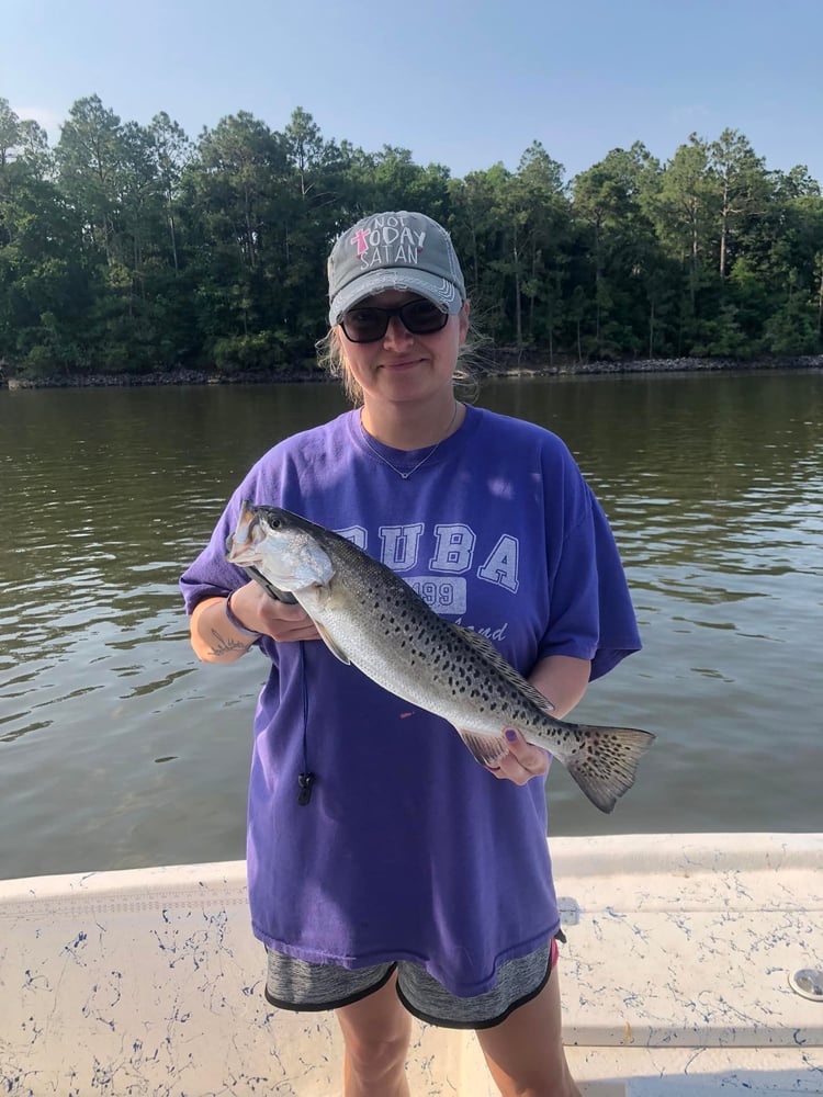 Afternoon Inshore Excitement In Gulf Shores