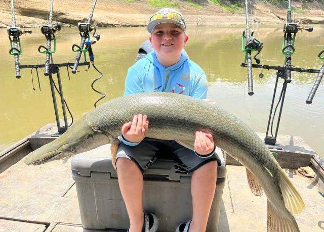 Giant Alligator Gar Adventure In Corsicana