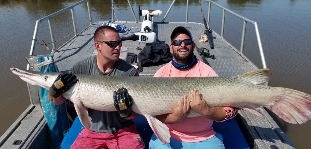 Monster Gar On Rod And Reel In Houston