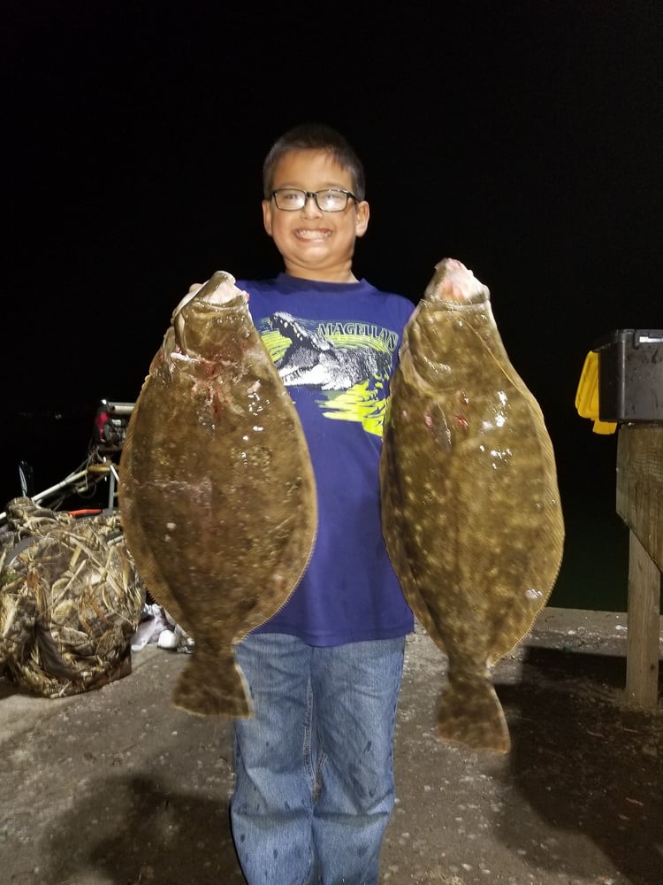 Flounder Gigging Night Trip In Aransas Pass