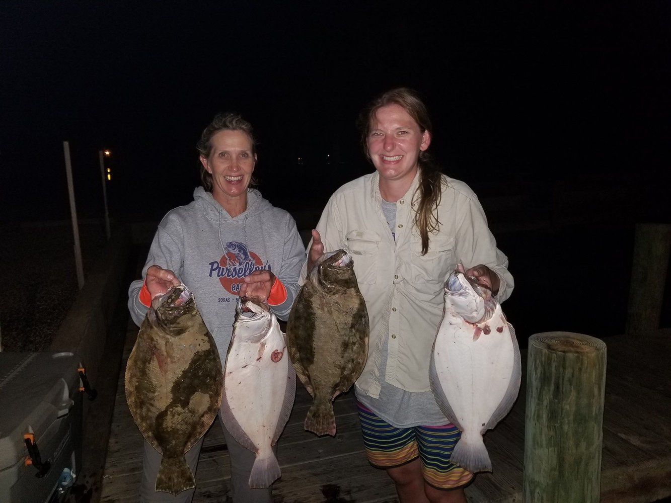 Flounder Gigging Night Trip In Aransas Pass