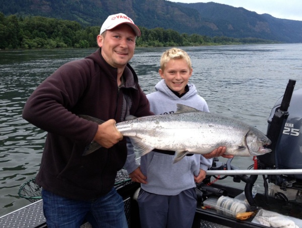 Columbia River Chinook Salmon In Portland