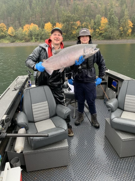 Columbia River Chinook Salmon In Portland