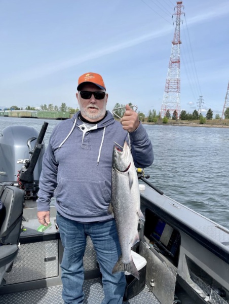 Columbia River Chinook Salmon In Portland