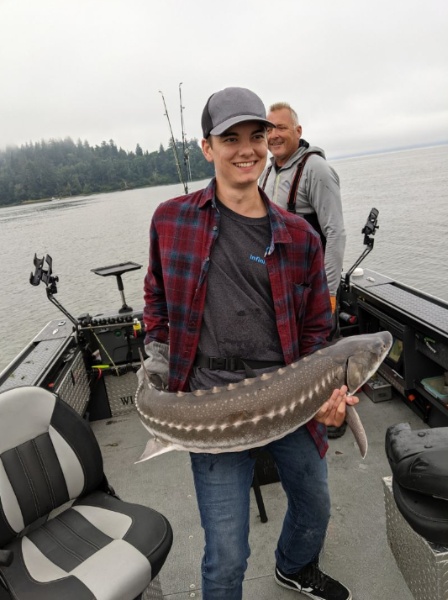 Sturgeon Fishing In Portland