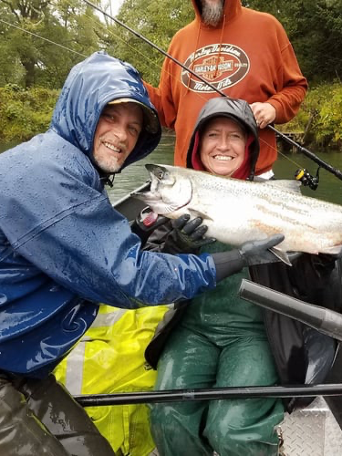 Steelhead Hook-Up In Montesano