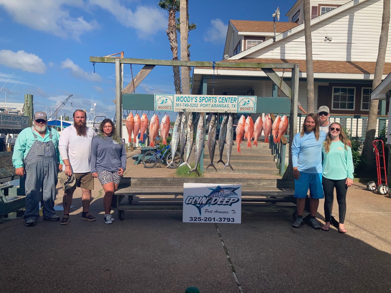 Fishing Deep Off Port A In Port Aransas