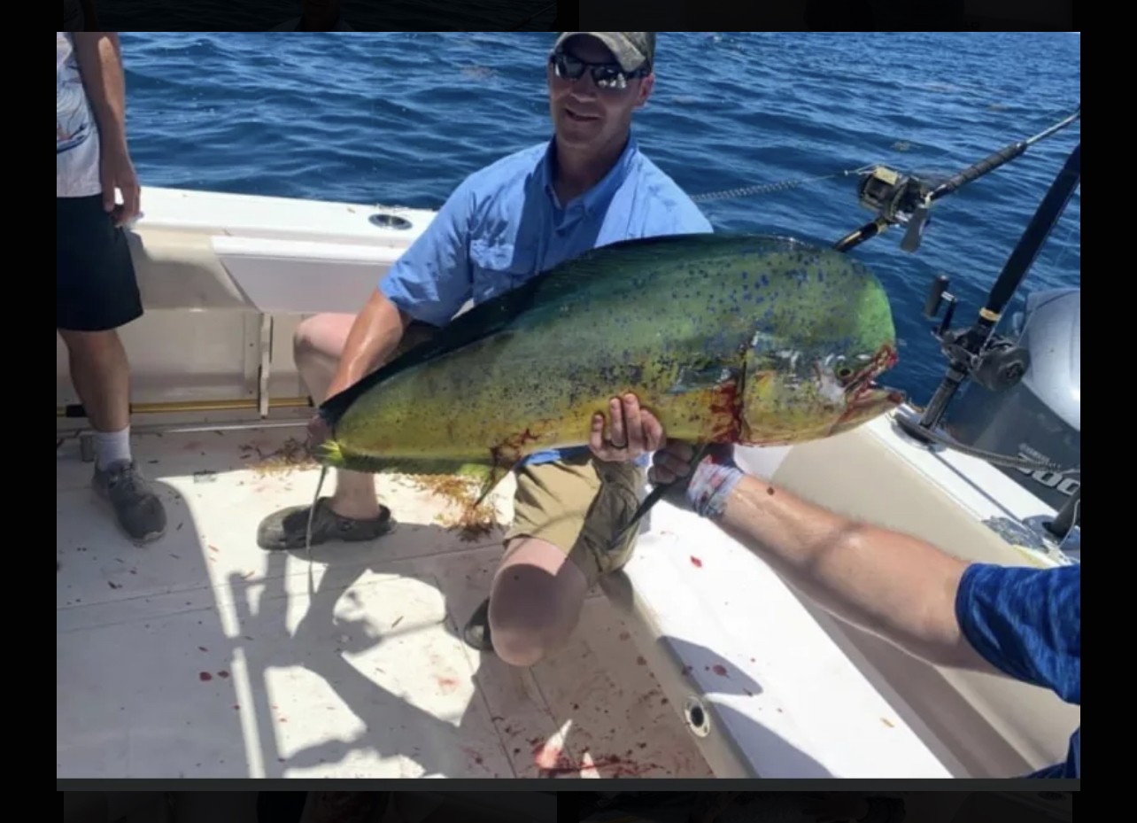 Fishing Deep Off Port A In Port Aransas