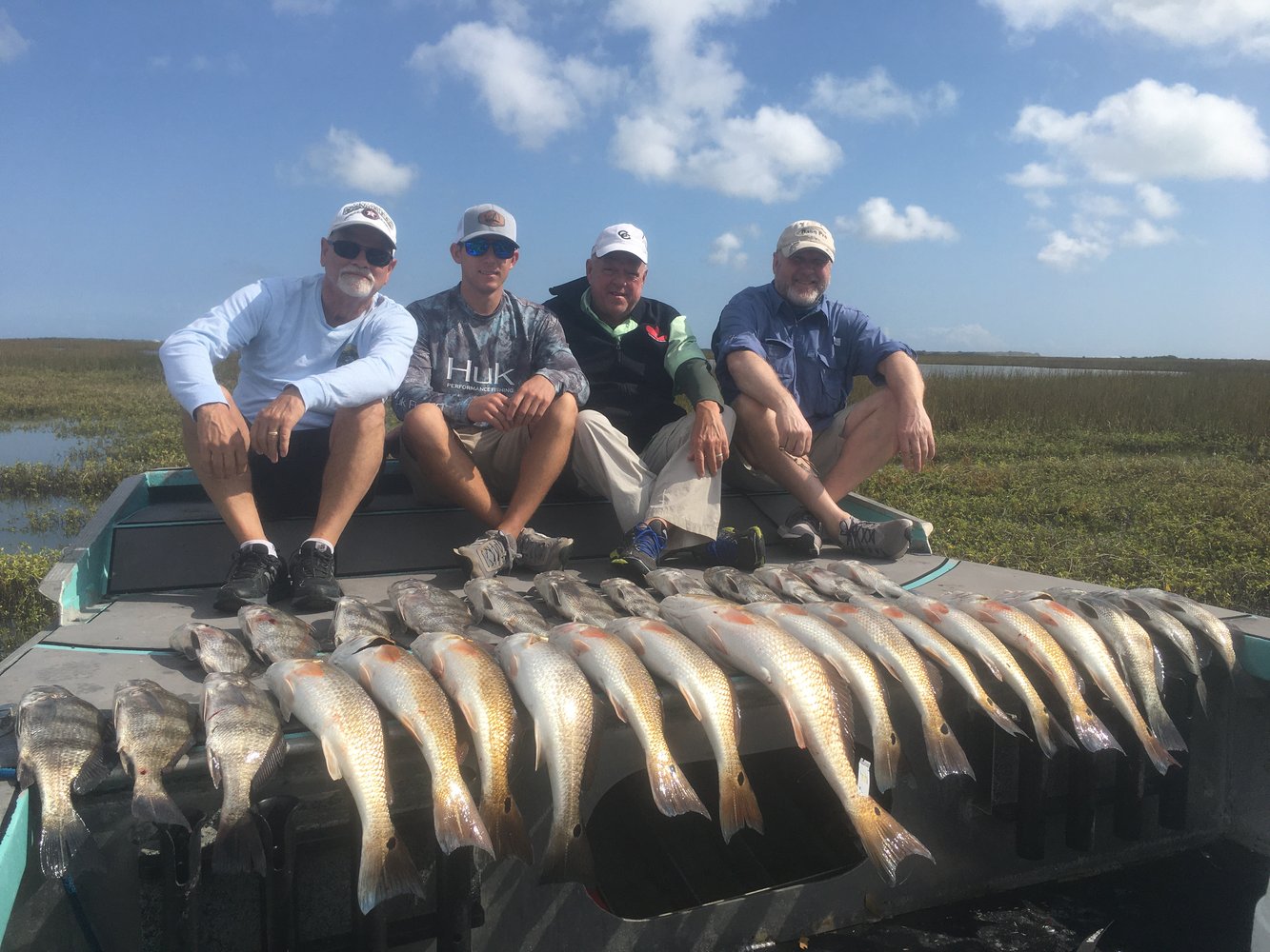 Rockport Trout Redfish And Black Drum In Rockport