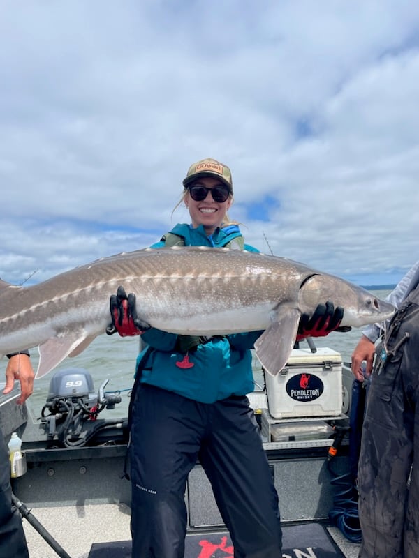 Sturgeon Catch And Release Trip In Portland