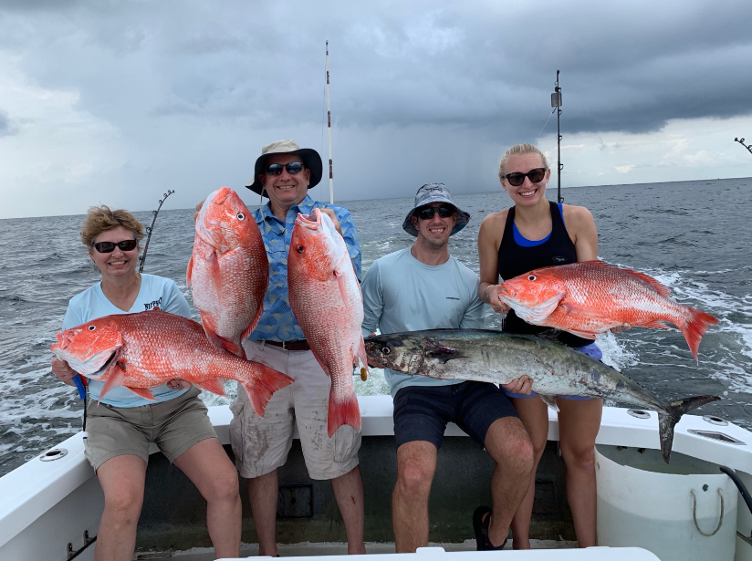 Red Snapper Fishing Trip In Biloxi