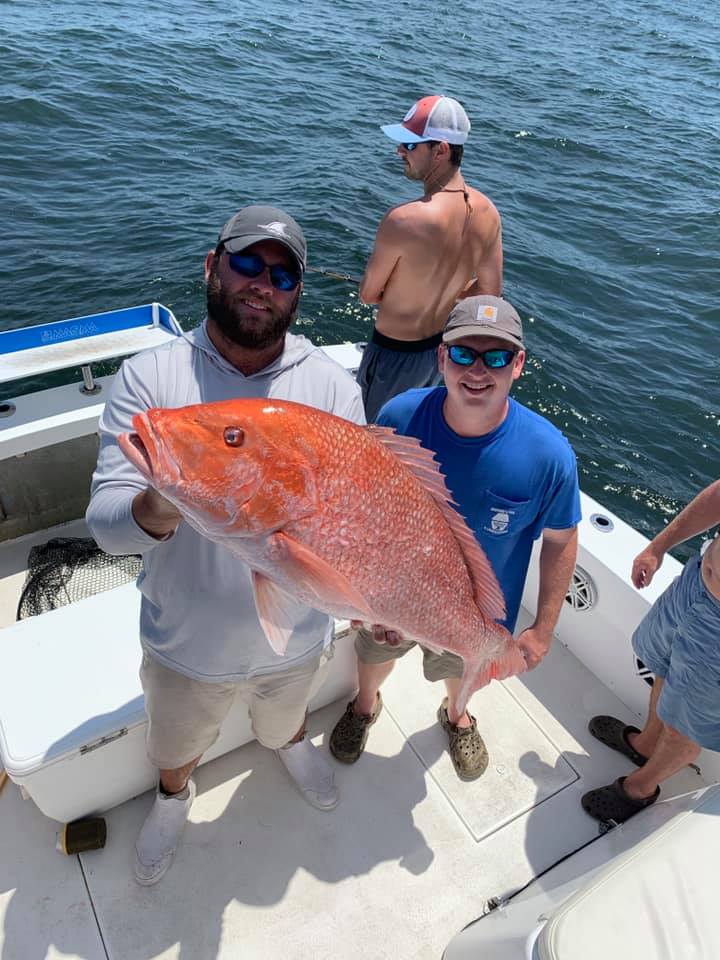 Red Snapper Fishing Trip In Biloxi