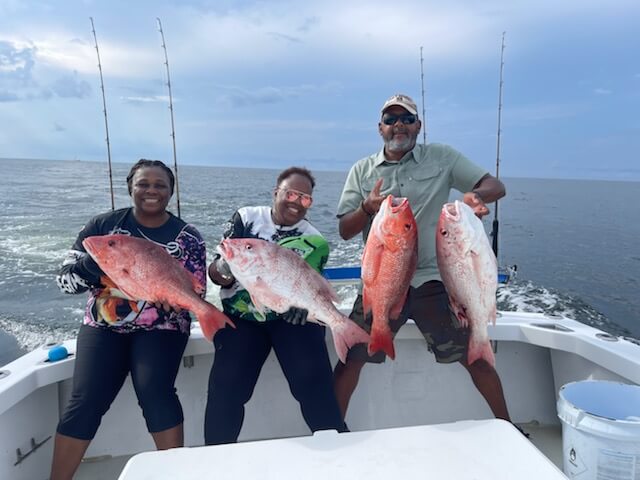 Red Snapper Fishing Trip In Biloxi