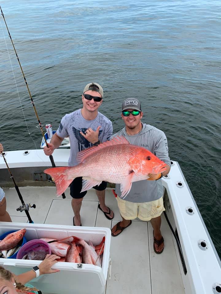 Red Snapper Fishing Trip In Biloxi