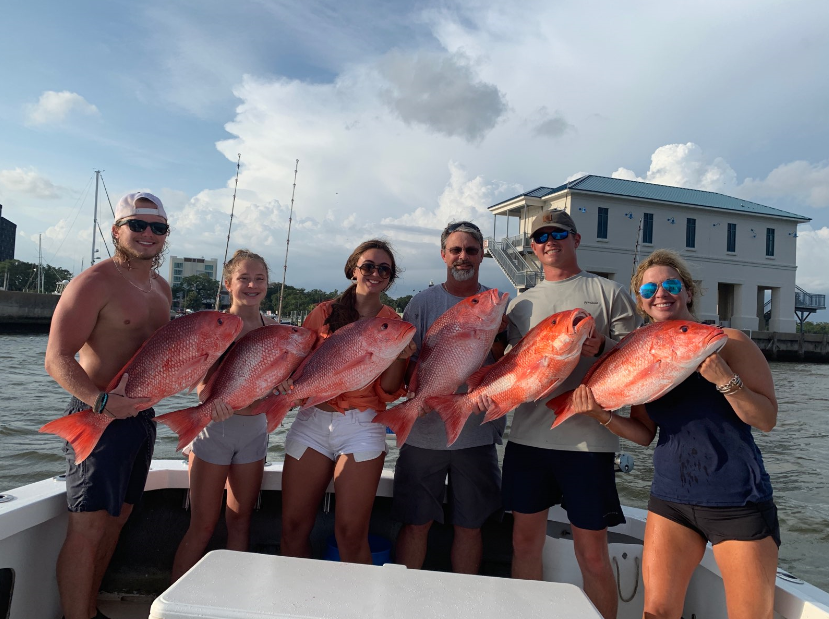 Red Snapper Fishing Trip In Biloxi