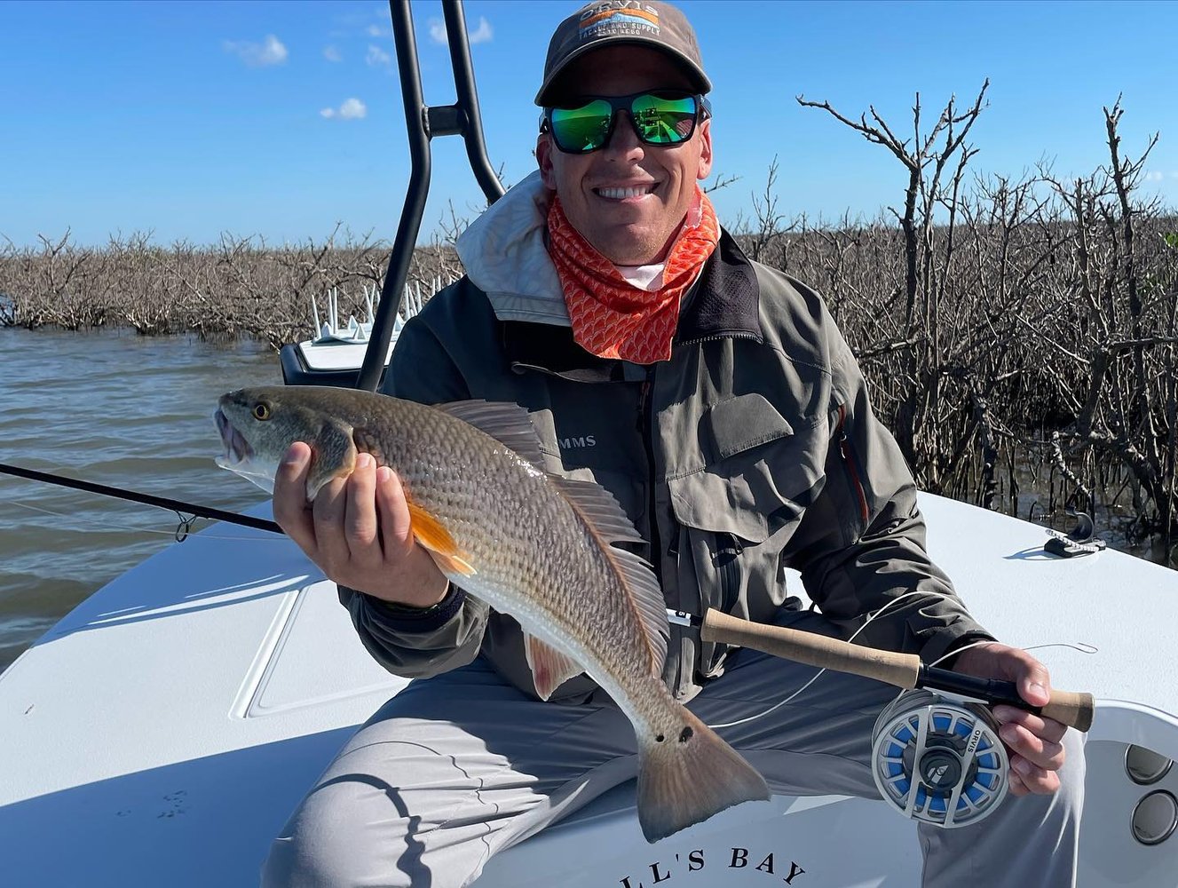 Redfish On The Fly In Port Aransas