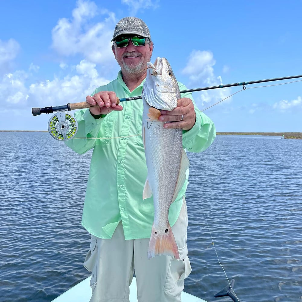 Redfish On The Fly In Port Aransas