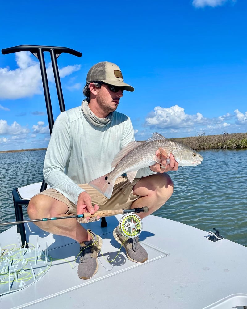 Redfish On The Fly In Port Aransas