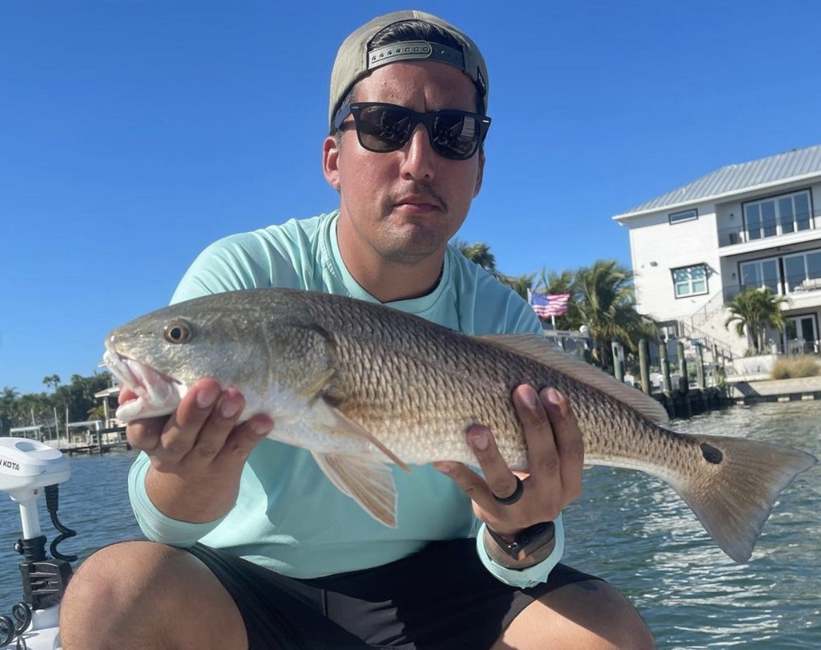 Sunny Fishing On Tampa Bay In Belleair Bluffs