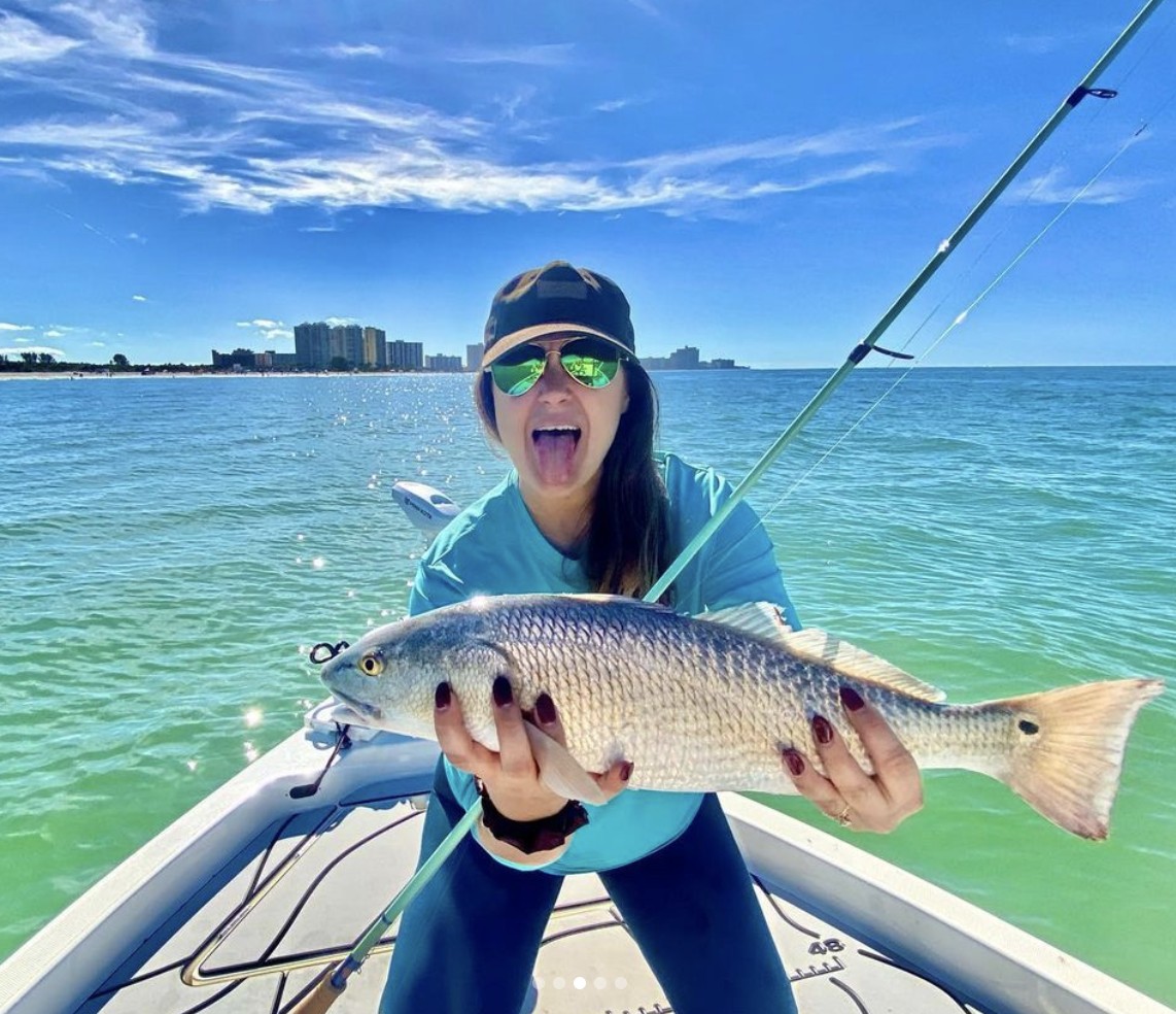 Sunny Fishing On Tampa Bay In Belleair Bluffs