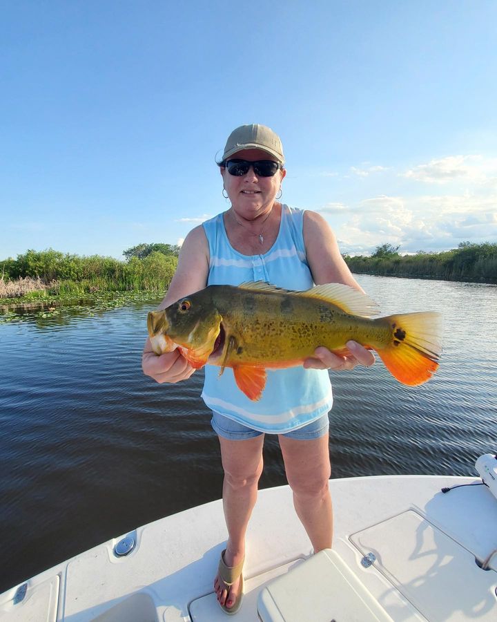 Peacock Bass + Iguana Cast & Blast In Miami