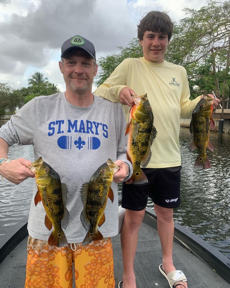 Peacock Bass + Iguana Cast & Blast In Miami