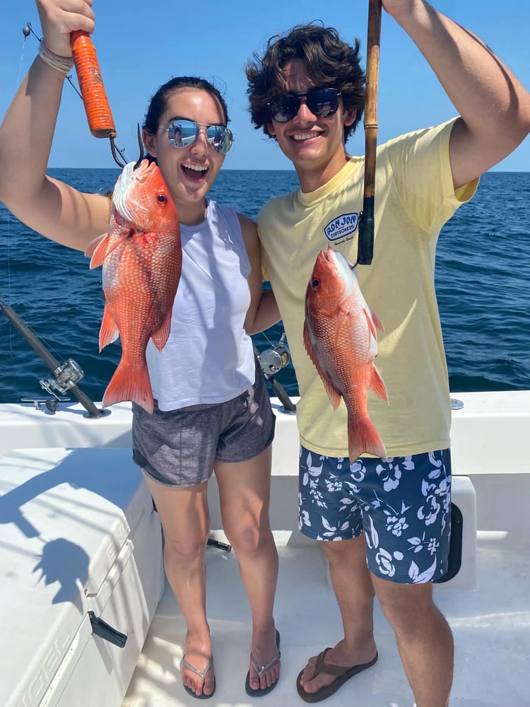 Fishing The Depths Off Pensacola In Gulf Breeze