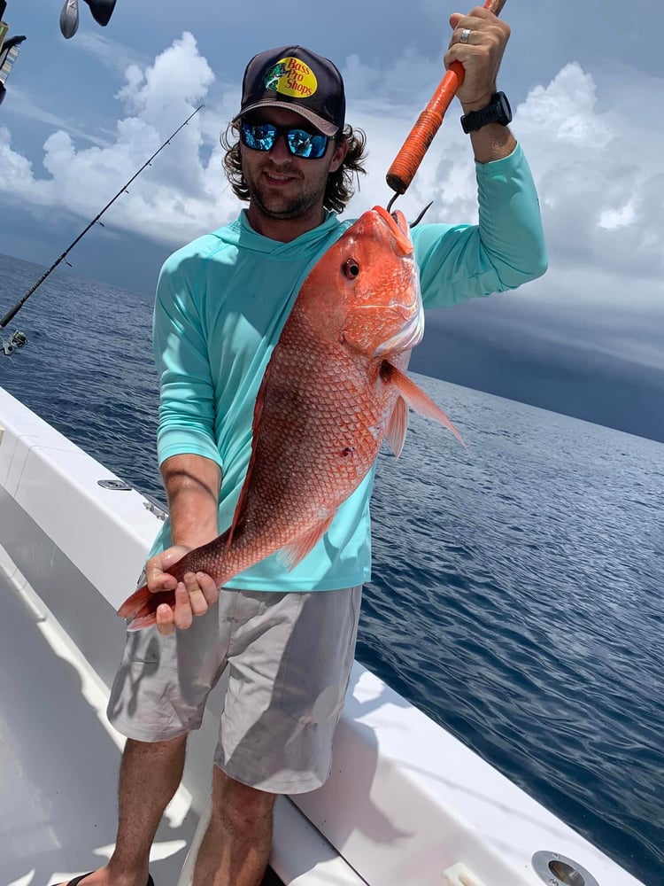 Fishing The Depths Off Pensacola In Gulf Breeze